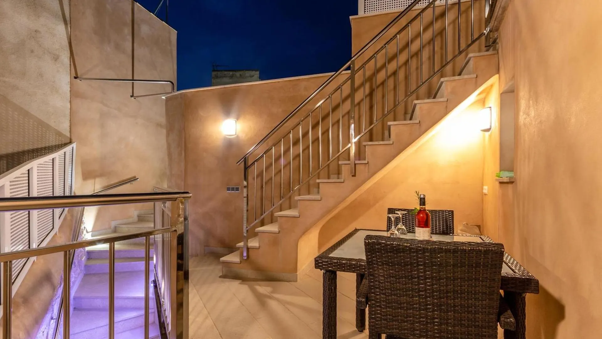 Villa Historic Pollensa Townhouse Casa Roca Horta 4 Bedrooms Sun Terrace Town Mountain Views